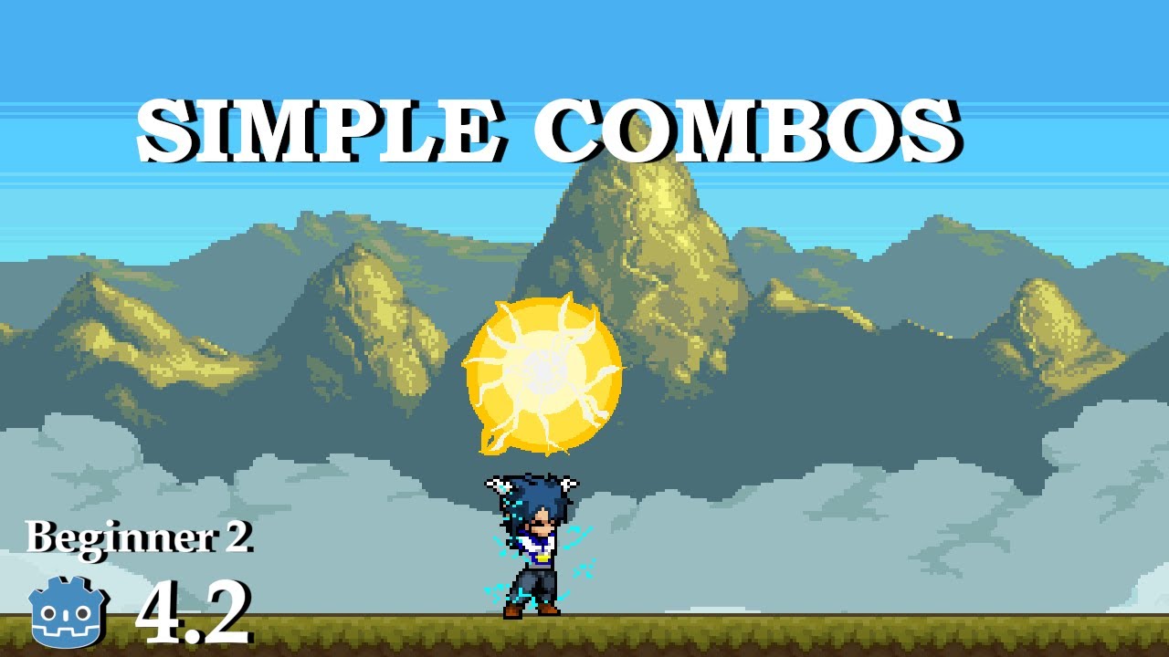 create simple combo attacks - Learn Godot 4 2D - no talking