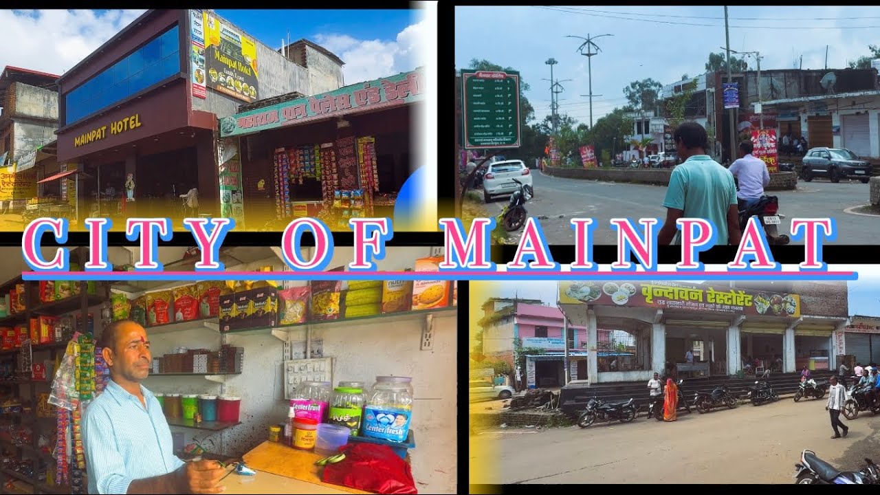 CITY OF MAINPAT !! CHATTISHGHAR!!SURGUJA  DISTRICT ## KAMLESHAWARPUR MAIN MARKET!!Tibetan YouTuber