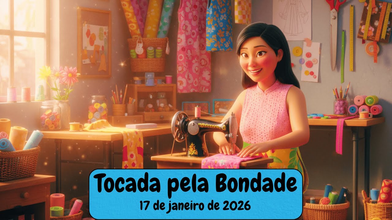 Informativo Mundial das Missões para Menores - 17 de janeiro de 2026 - TOCADA PELA BONDADE