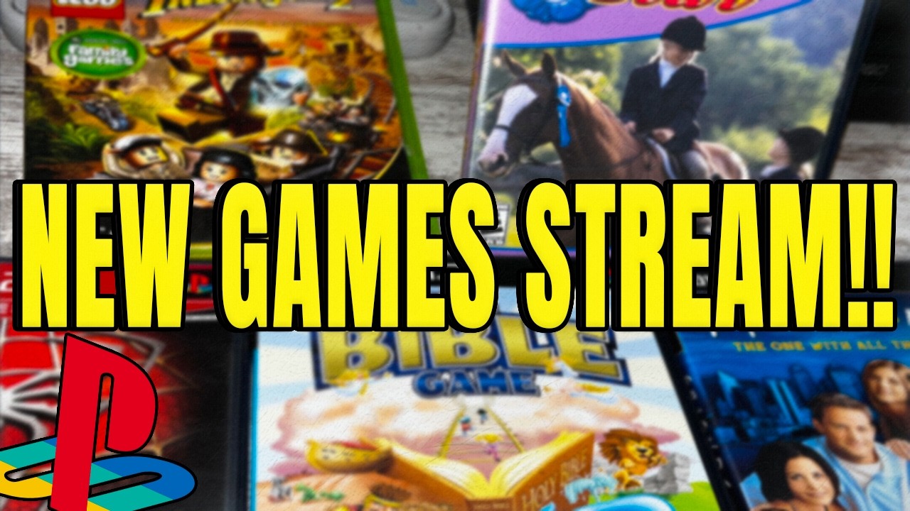 Playing NEW Retro Video Games! 😁 (LIVE)