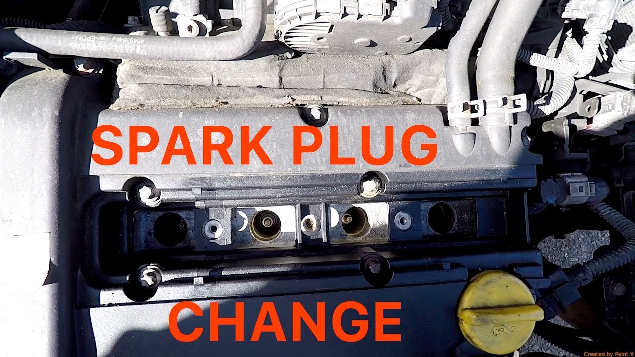 Opel/Vauxhall Astra H 1.4 Spark Plug Change