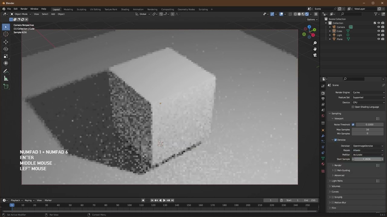 Blender - ustawienia - optymalizacja renderowania