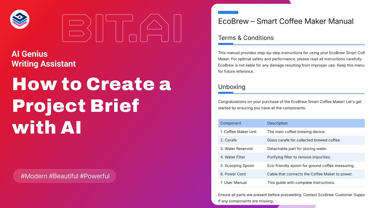 How to Create a Project Brief with AI?