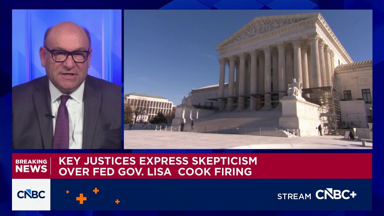 Oral arguments begin in Supreme Court hearing over Lisa Cook&rsquo;s firing