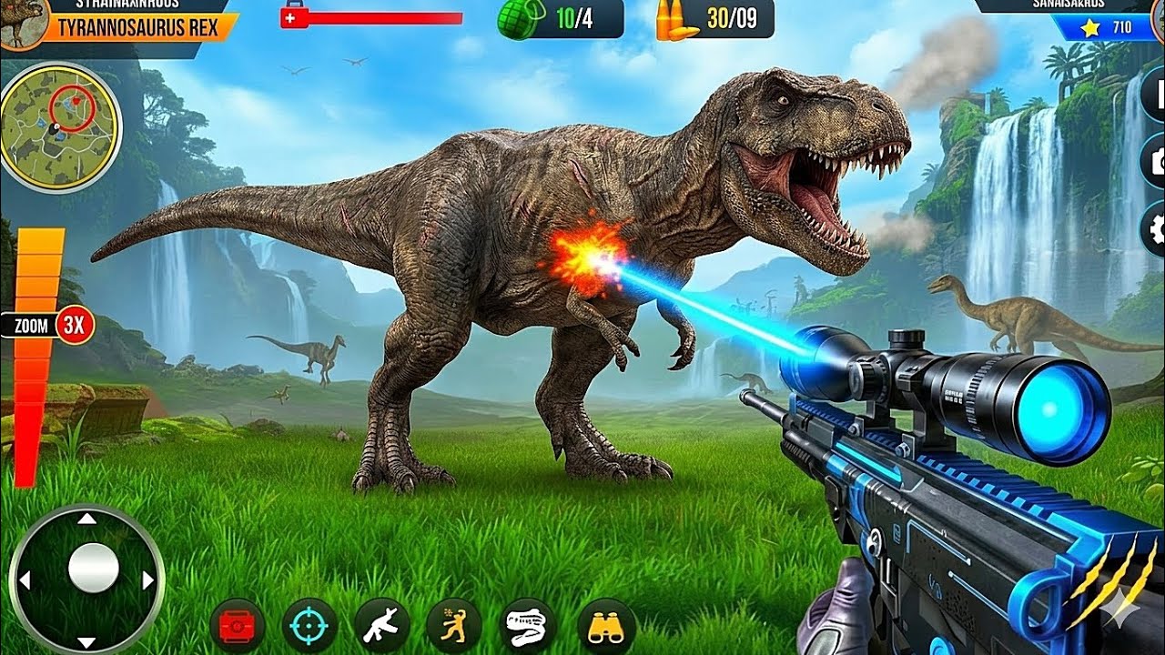 Wild Animal Hunter 3D: Epic Dinosaur Hunting Adventure 🦖| New 2026 Update Gameplay #1