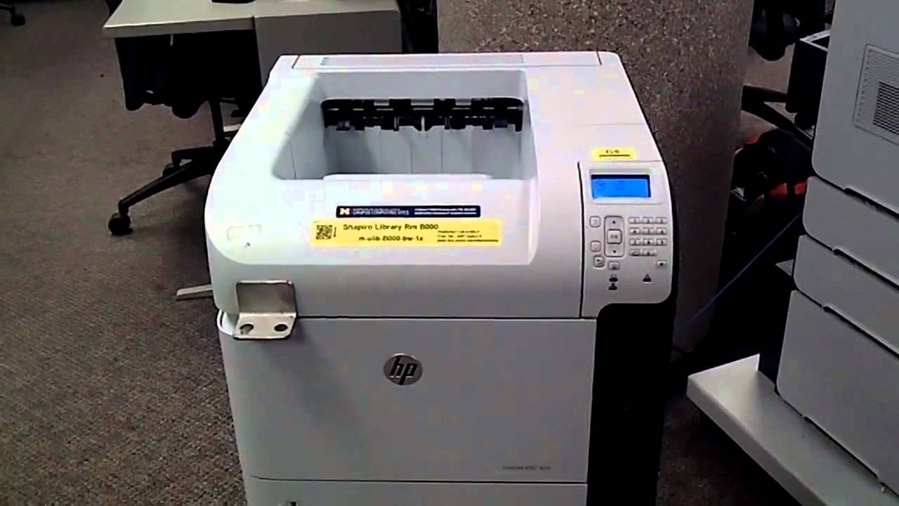 HP M603, Replace Maintenance Kit
