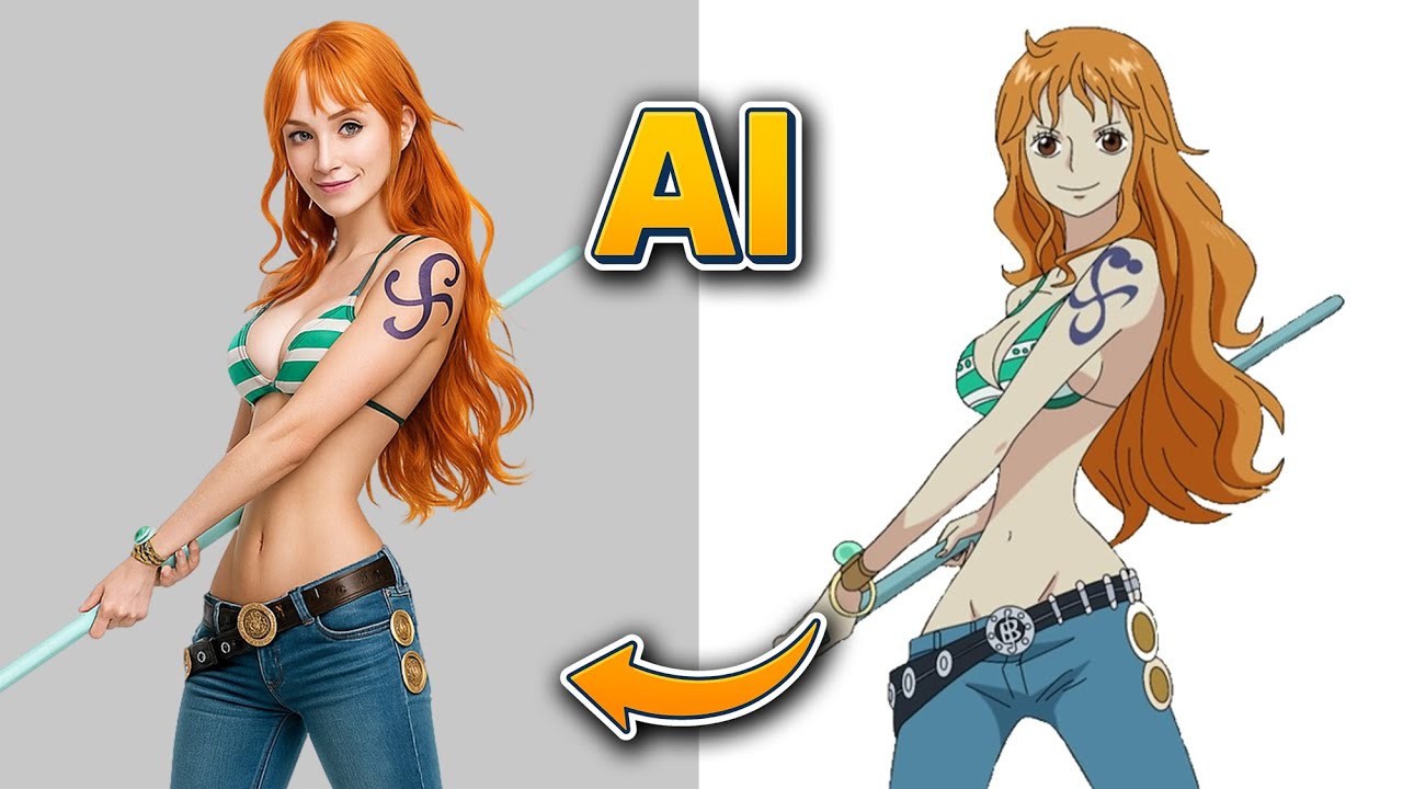 One Piece Characters in REAL LIFE (AI Generated Transformation)