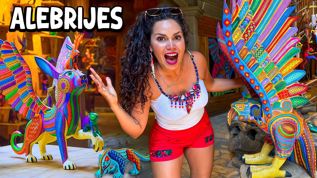 ¡IMPRESIONANTE! Así hacen los ALEBRIJES en OAXACA 