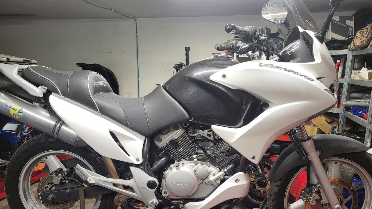 Honda Varadero 125, zawieszenie, opony, przegląd.