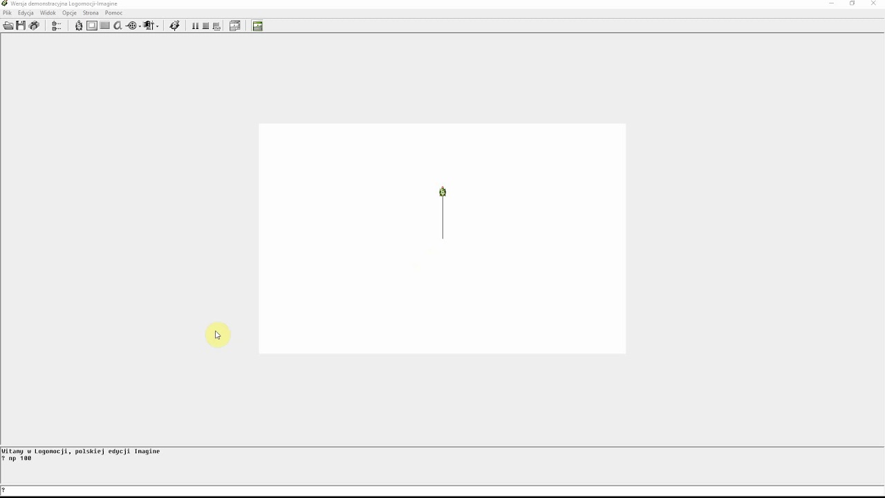 Logomocja: Instalacja. Interfejs. Prosty program