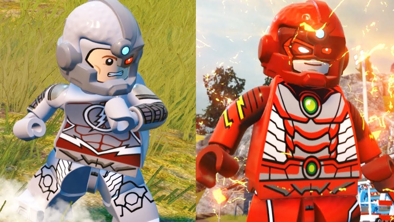 LEGO DC Super Villains - CYBORG and FLASH Fusion (Custom Speedsters)