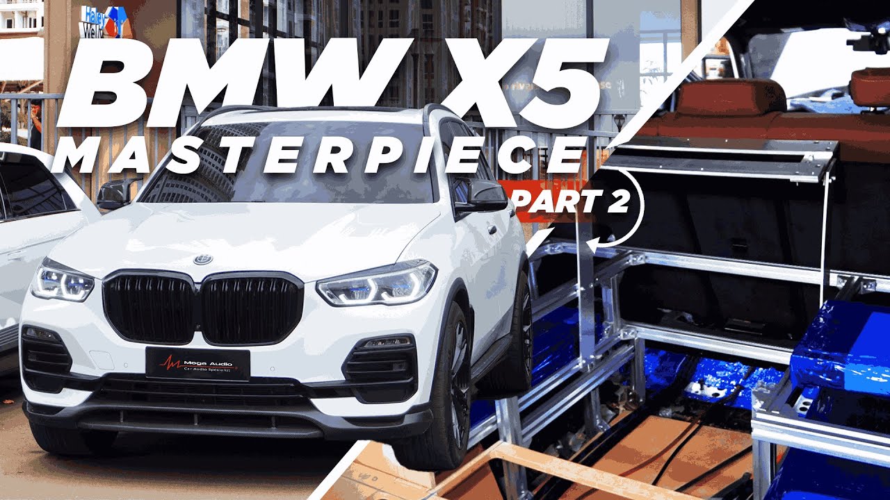PROSES PEMBUATAN MASTERPIECE MEGA AUDIO JAKARTA! BMW X5 AUDIO UPGRADE KOMPETISI PART 2
