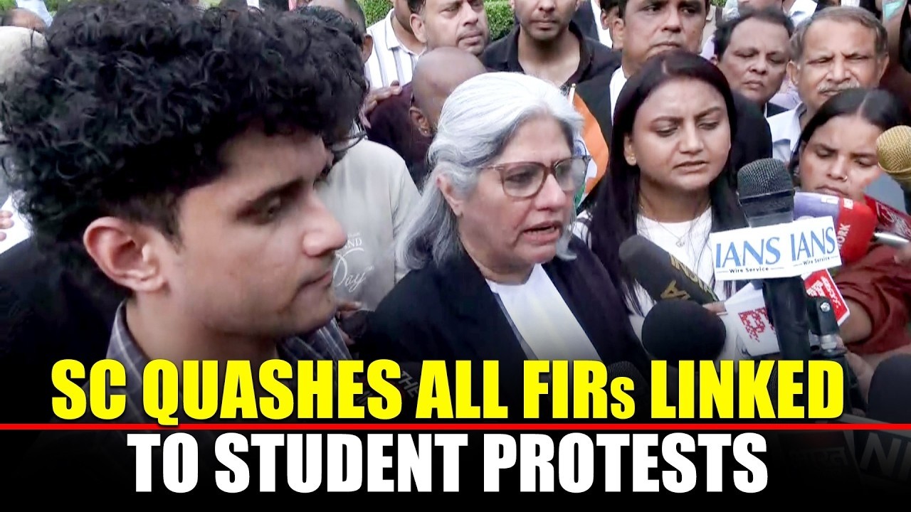 CJP Vs BJP LIVE | SC Quashes All FIRs Linked To Student Protests | CJP Calls Of September 5th March