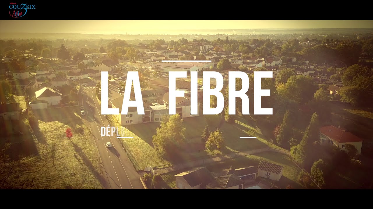 Déploiement de la fibre optique sur Couzeix