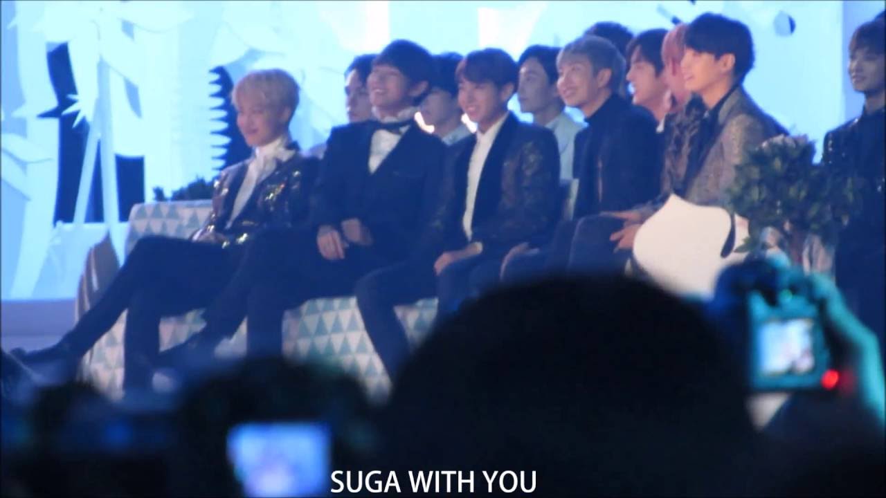 2016 MMA 멜론뮤직어워드 방탄소년단 가수석 너무너무너무 듣는 방탄!
