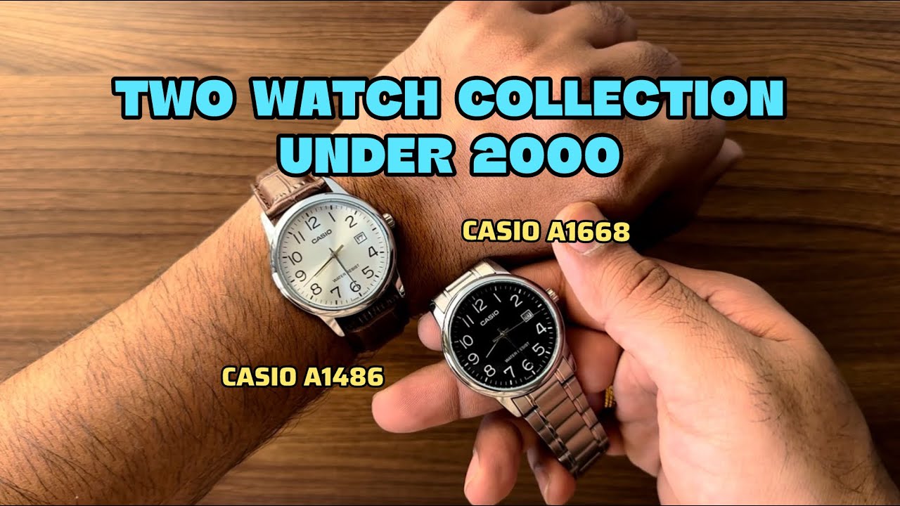 Всего 2 модели часов CASIO, которые вам когда-либо понадобятся | Минималистичная коллекция часов,...