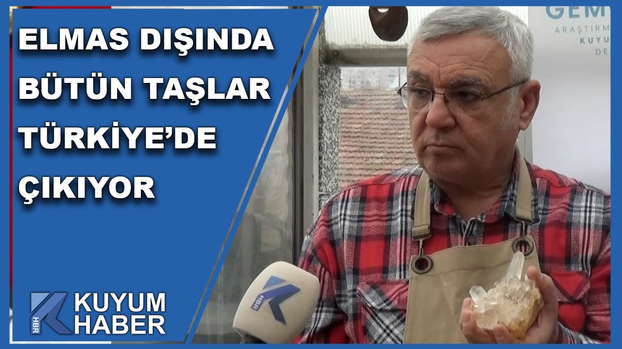 Elmas Dışında Bütün Taşlar Türkiye'den Çıkıyor. Mehmet Akgül Türkiye'nin Taş Zenginliğini Anlattı