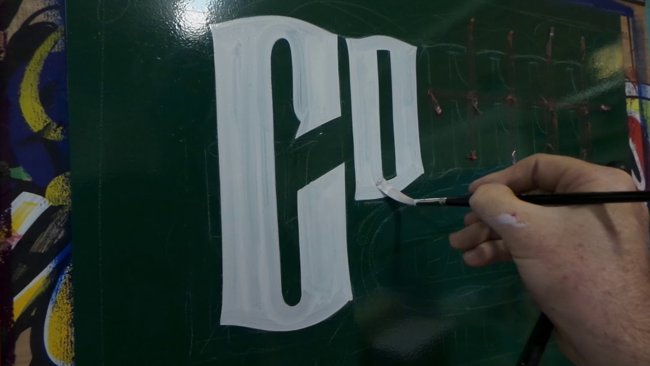 Signwriting by John King