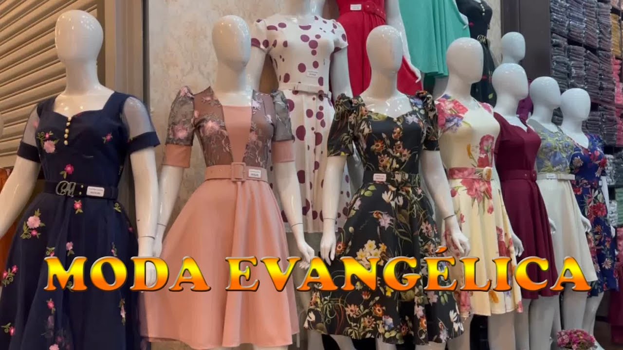 MODA EVANGÉLICA NO BRAS - VESTIDOS