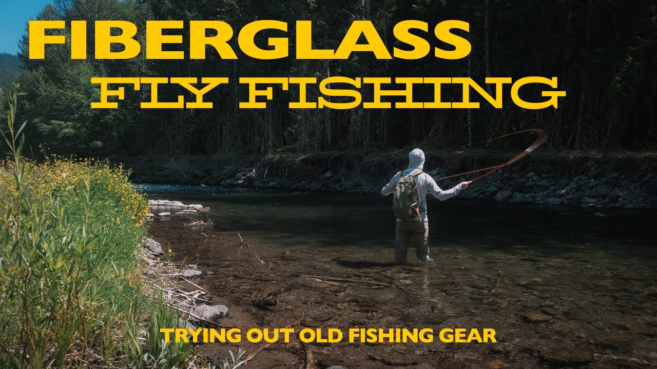 FIBERGLASS FLY FISHING | PNW Fly Fishing For Wild Trout With an Old Fiberglass Rod