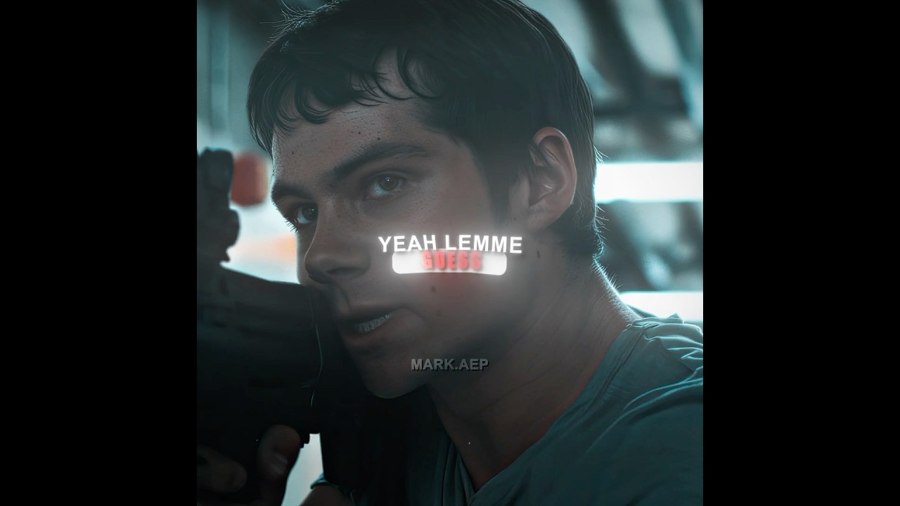 Bro cooked in his own movie 🔥 🙏 #mazerunner #thomas #aura #edit #fyp #schorchtrials #edit