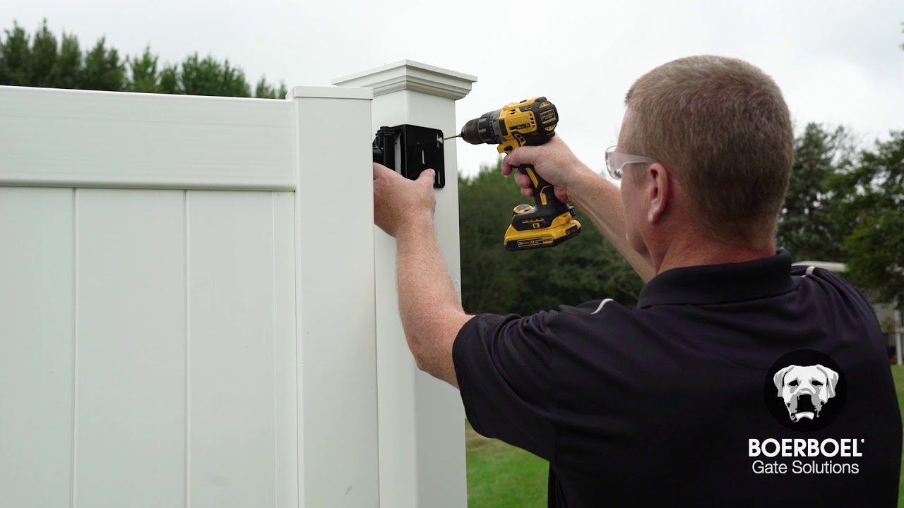 How to Install Boerboel® Heavy-Duty Wrap Hinges