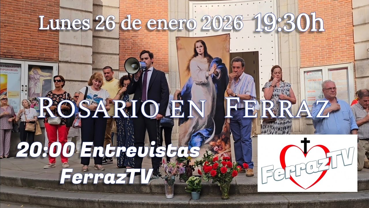 Rosario en Ferraz y entrevistas 26-1-2026