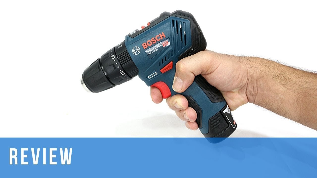 Funções Impressionantes e Resultados Potentes Parafusadeira  GSB 12V - 30 Bosch