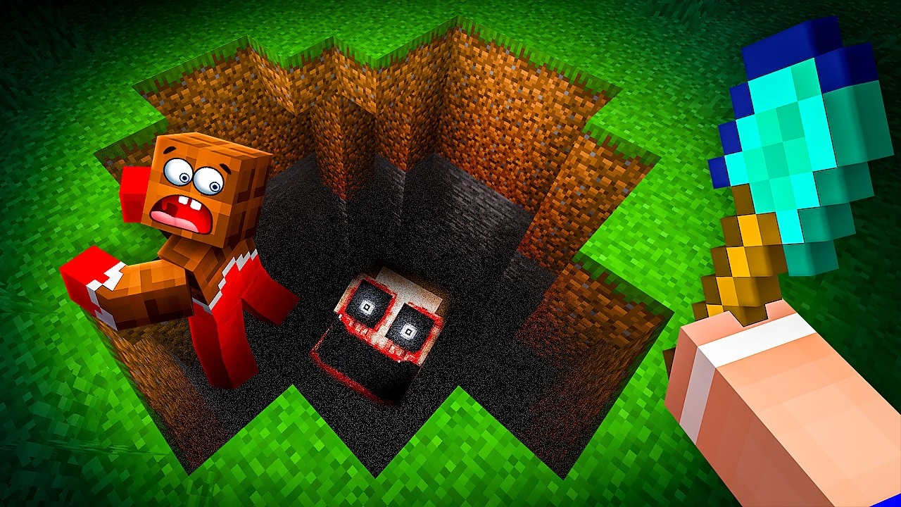 😱 НИКОГДА НЕ ВЫКАПЫВАЙ ГЛУБОКУЮ ЯМУ В МАЙНКРАФТ! Я УЖЕ ЖАЛЕЮ!