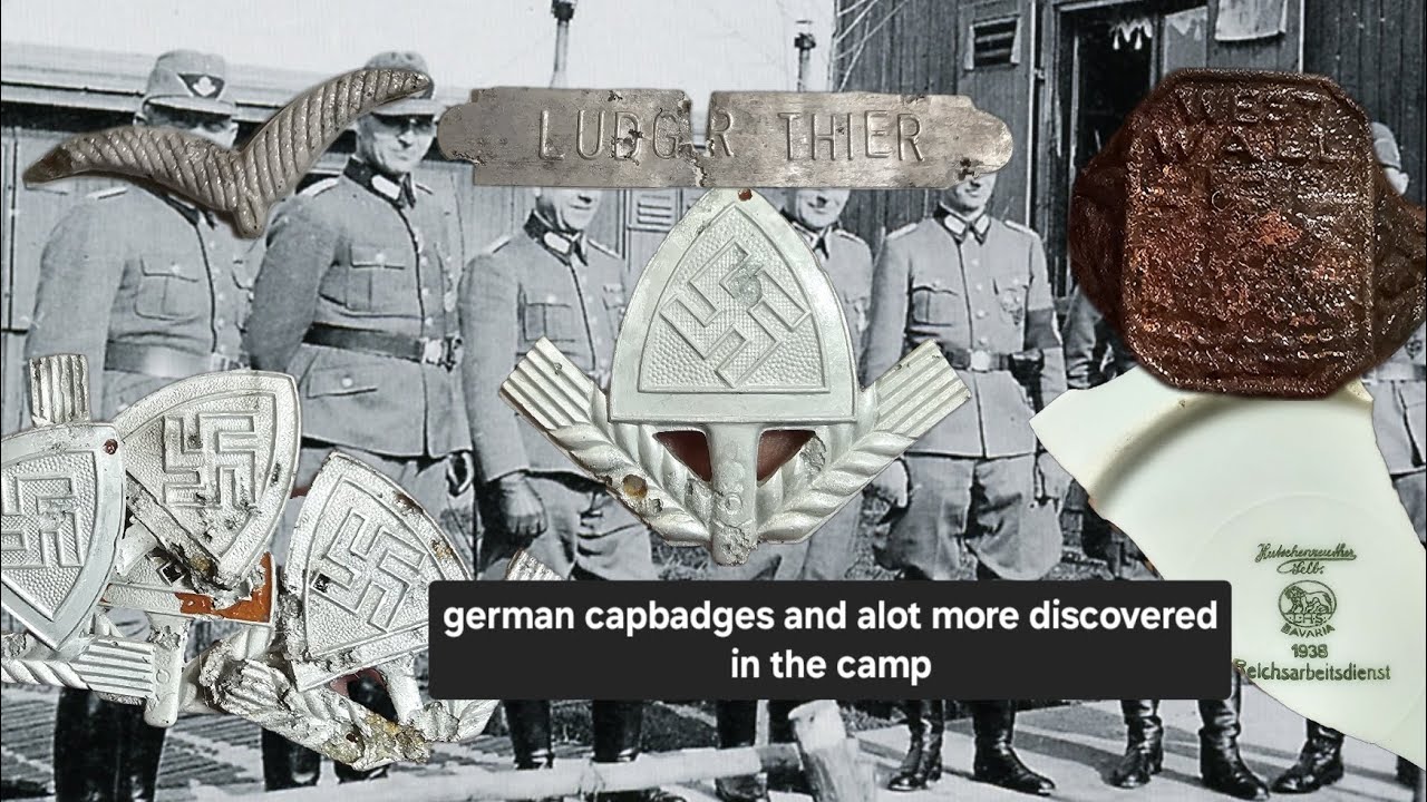 World War 2 Metal Detecting Abandoned Wehrmacht camp Badges and Many more finds Discovered 