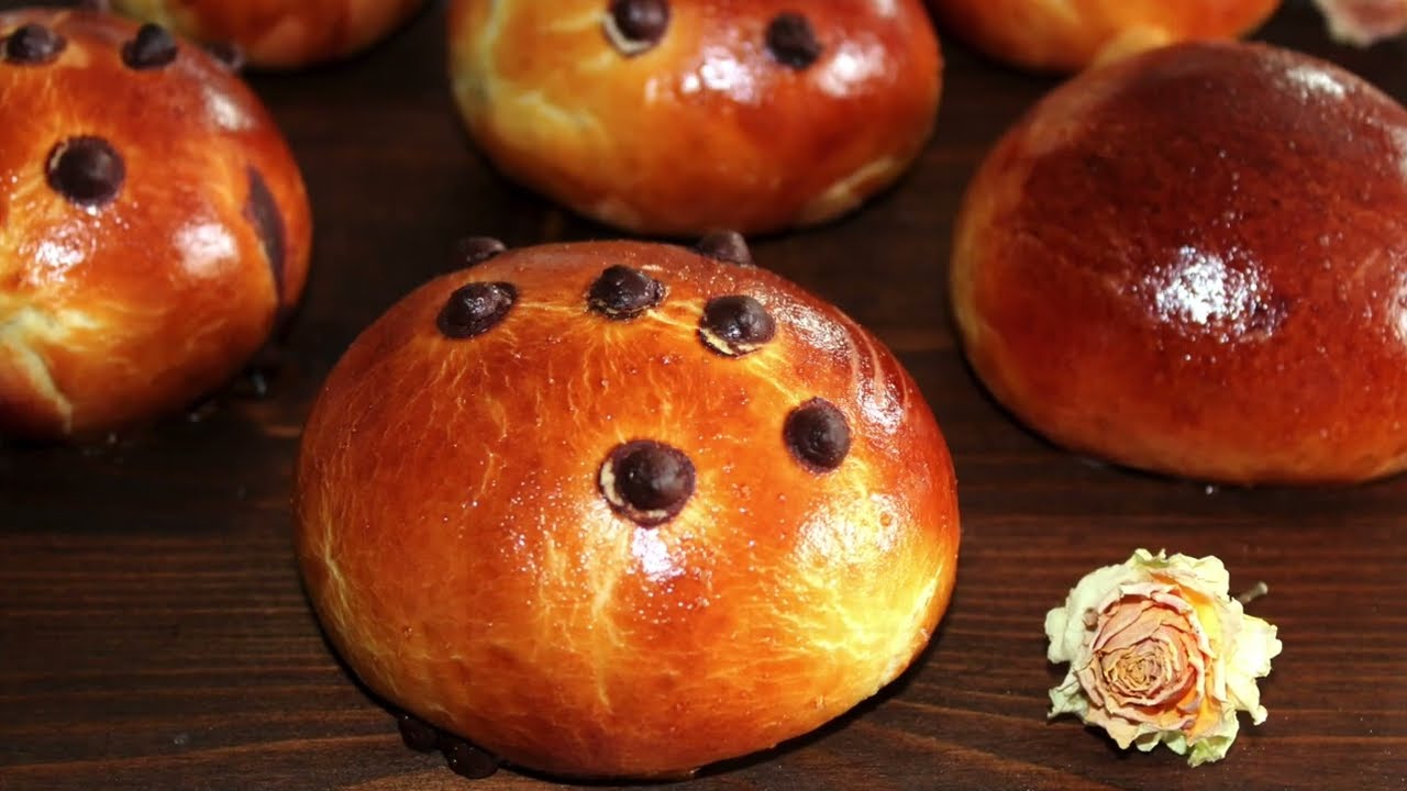 Brioches aux pépites de chocolat