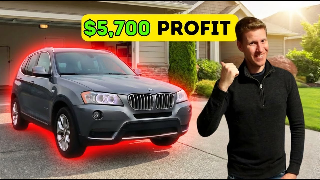 Я рискнул, перепродав этот BMW X3 2013 года выпуска.