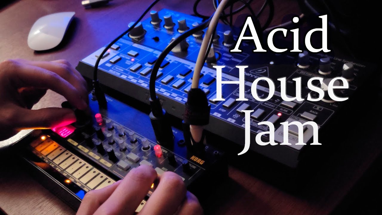 Volca beats + Behringer TD3 - 303 acid house jam