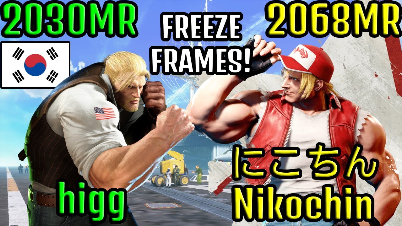 🔥STREET FIGHTER 6 ➥ higg (GUILE ガイル) VS. Nikochin にこちん (TERRY テリー・ボガード) LEGEND/MASTER RANKS🔥