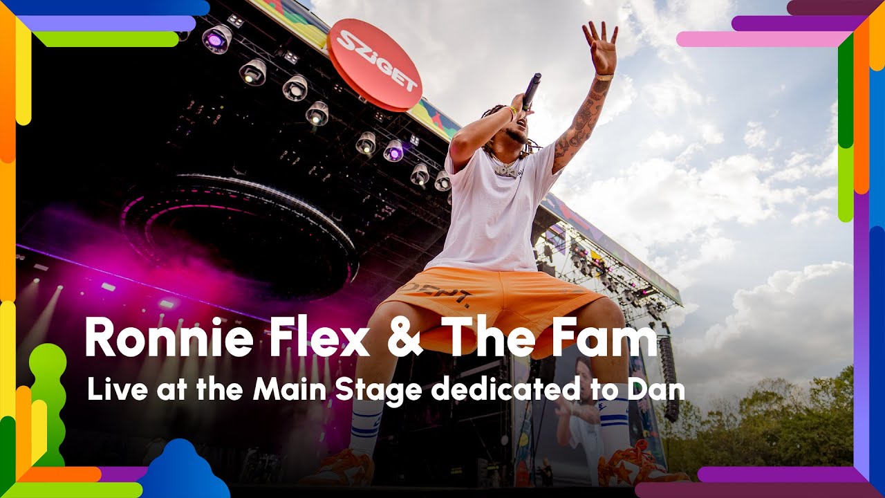 Ronnie Flex & The Fam live at the Main Stage dedicated to Dan - #SZIGET2022