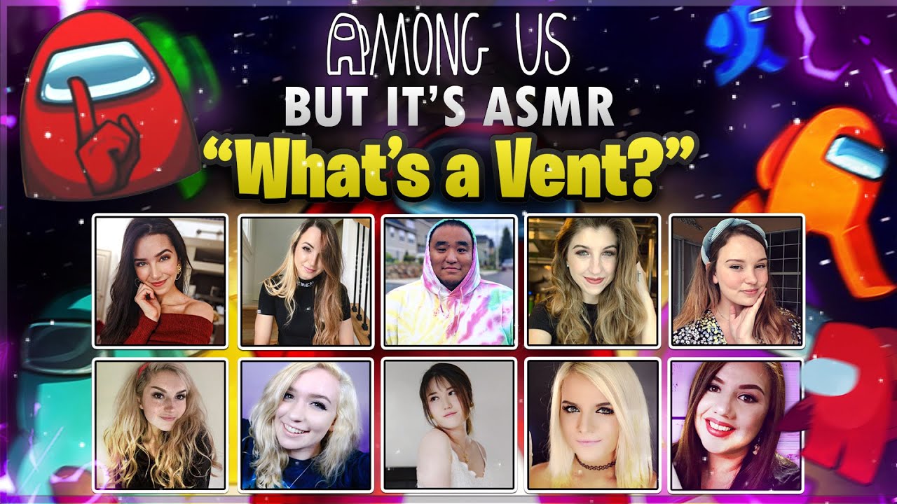 Among Us but it's ASMR (ft Gibi, Darling, Friv, Glow & More)