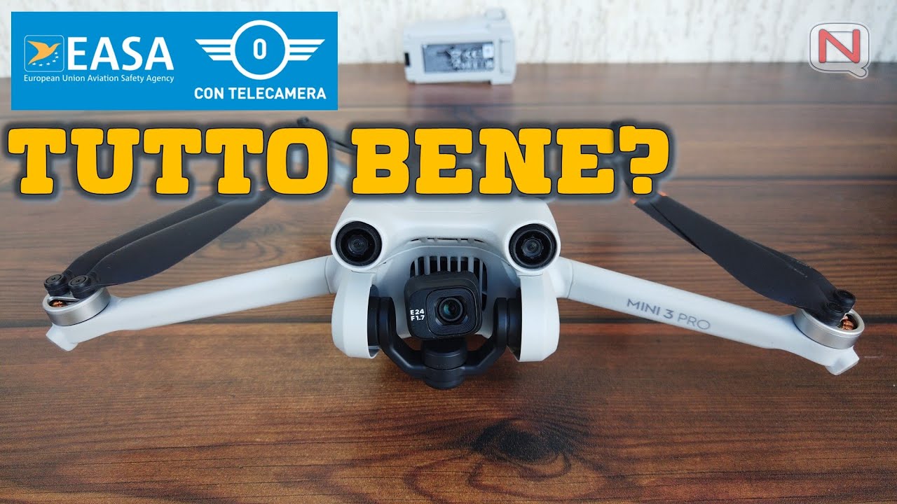 Il drone DJI MINI 3 PRO B ha la marcatura C0 del Regolamento Europeo, TUTTO BENE?