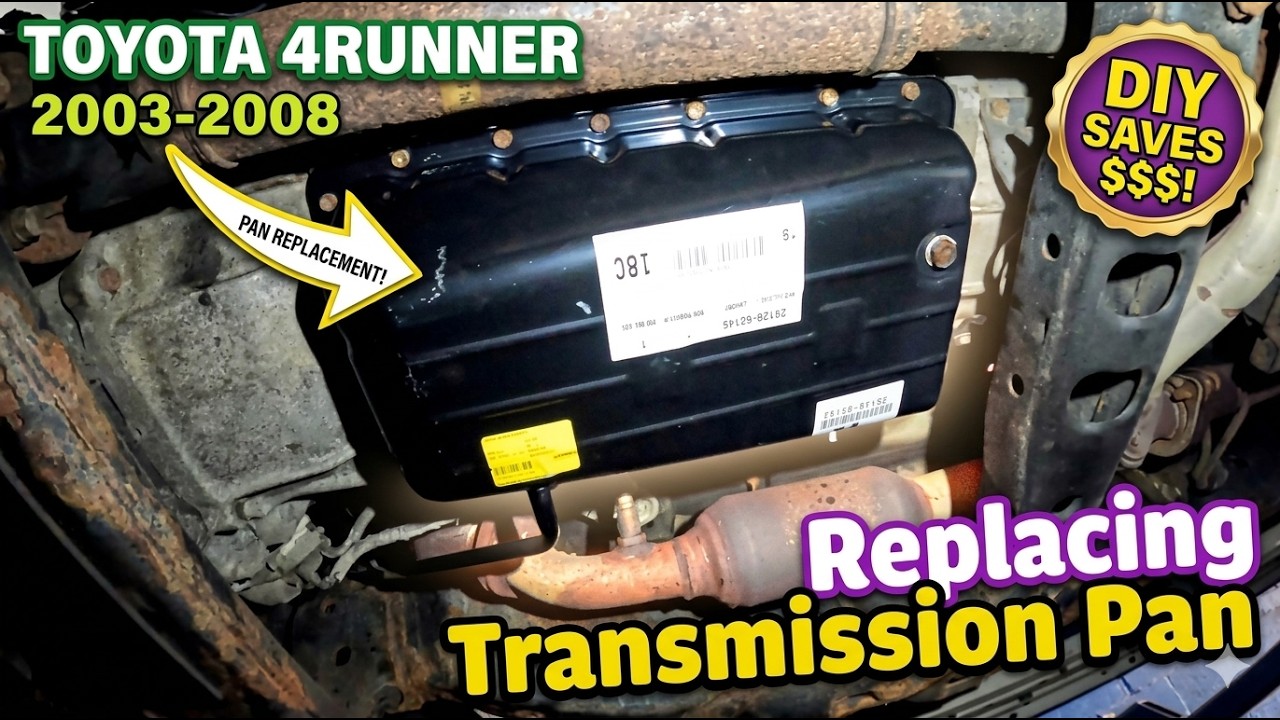 Замена поддона коробки передач Toyota 4Runner 4.0 2004 года выпуска, 4-е поколение (2003-2008 гг.).