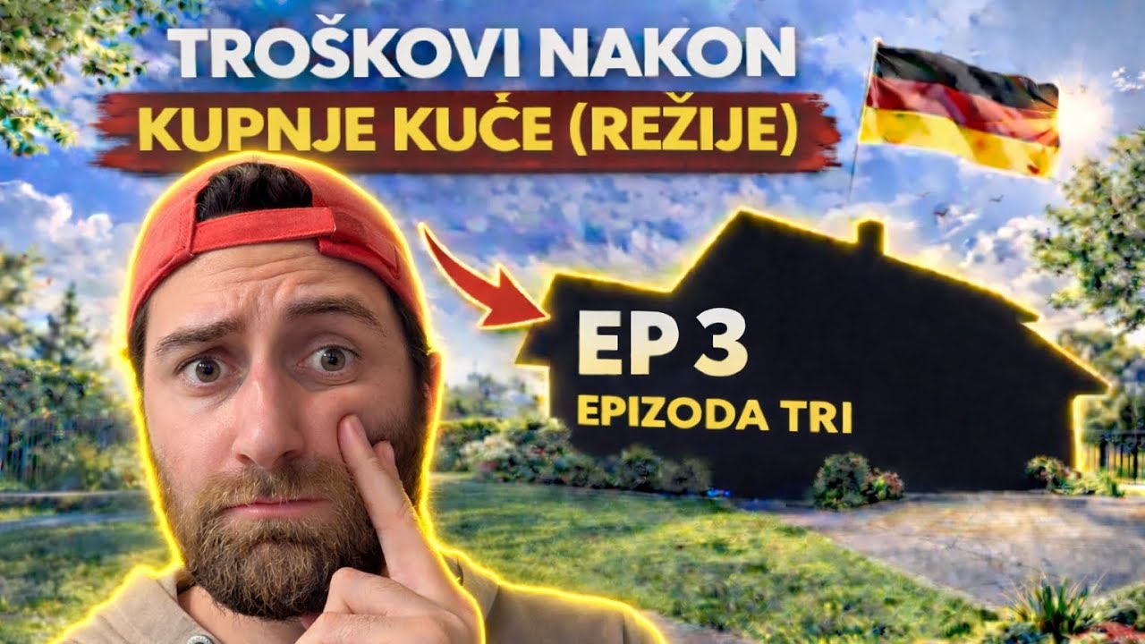 Naša kuća u Njemačkoj 🇩🇪 | TROŠKOVI nakon kupnje kuće (Režije) | EP 3
