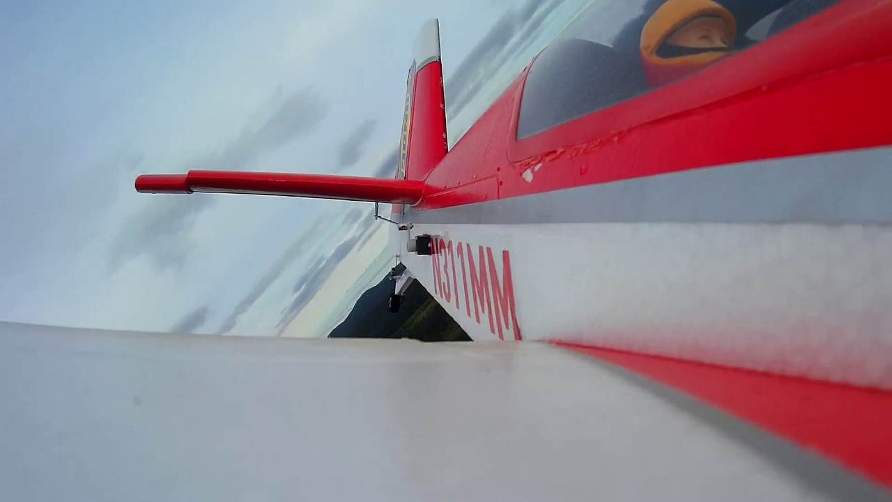 EXTRA 300S DEDICATION FLIGHT TO PILOT ROBERT AND CAPT.  BLAZ IN SLOVANIA