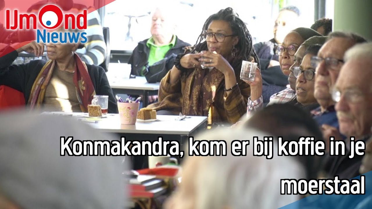 Konmakandra, kom er bij koffie in je moerstaal