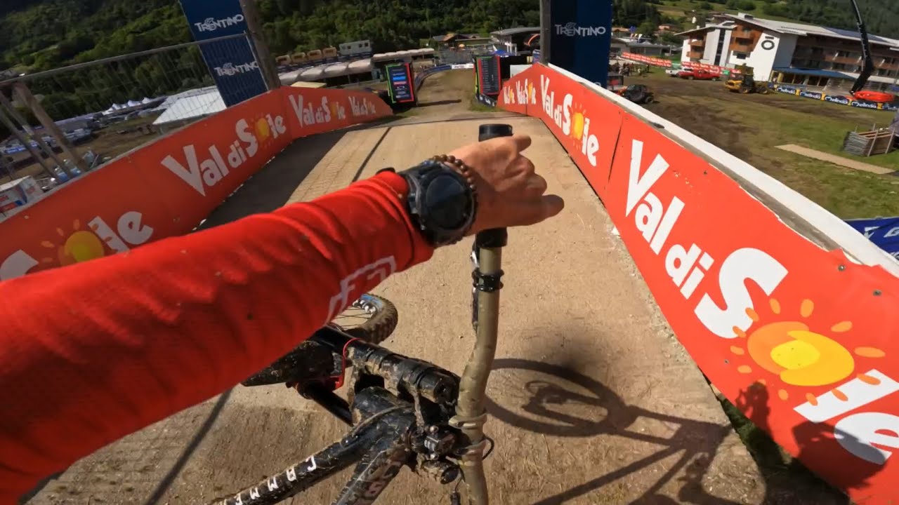 World Cup Val Di Sole 2024 @GoPro @uci_mtbworldseries #pov #training