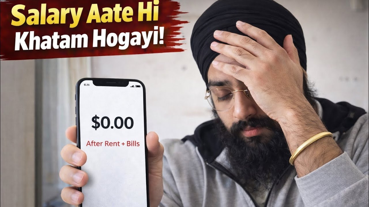Salary aate hi khatam hogyi😭🇨🇦|canada income vs expenses🇨🇦 |