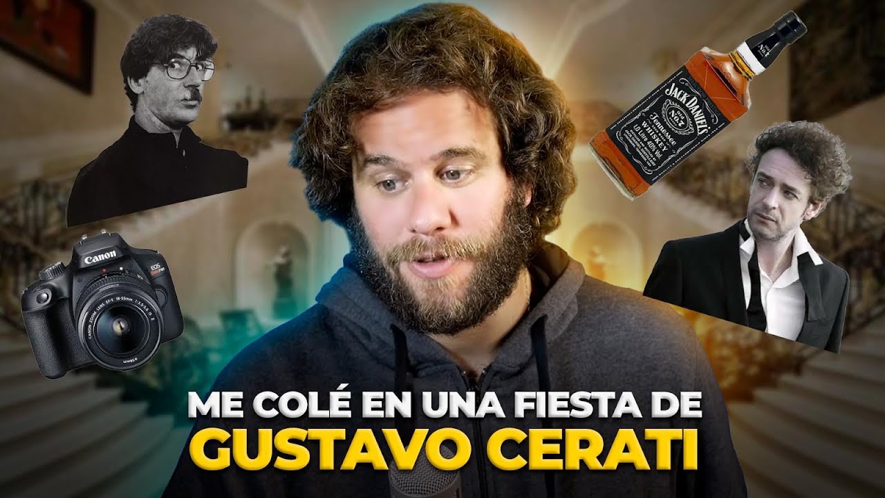 Me COLÉ En Una FIESTA De Gustavo CERATI- Anécdotas #58