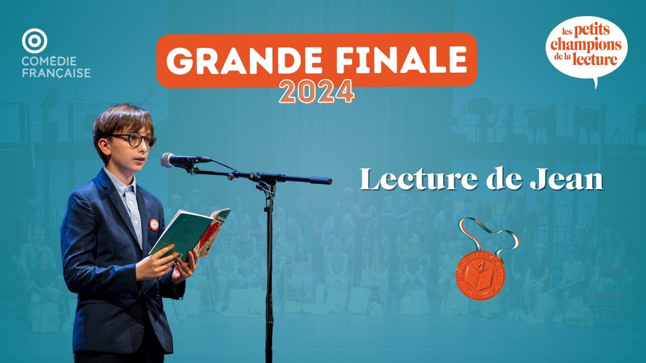La lecture de Jean, Grand champion 2024 🥇 Grande finale à la Comédie-Française