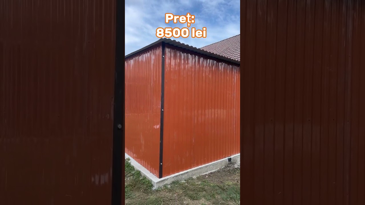 RO: Garaj metalic 6&times;5m