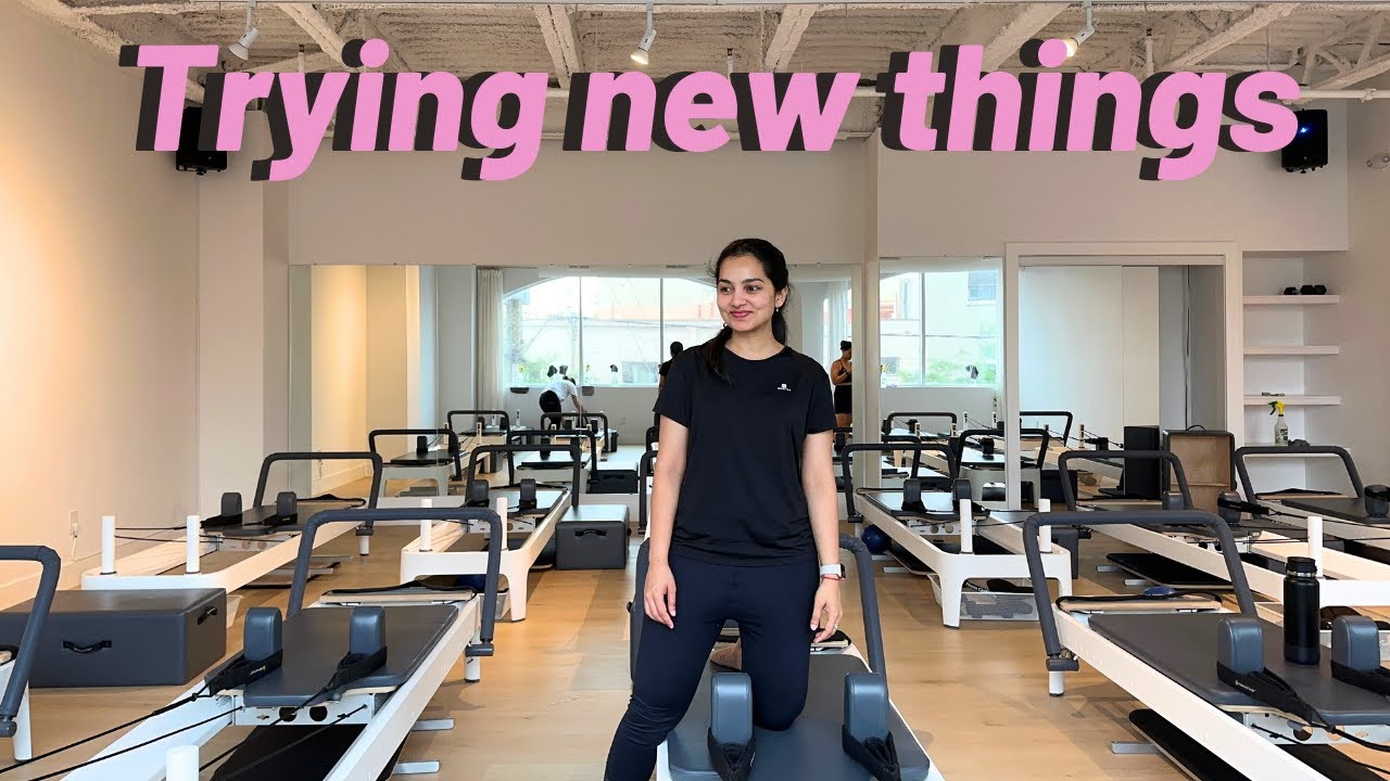 Vlog - Pilates, Flower market, new coffee table, Toronto's best gelato etc