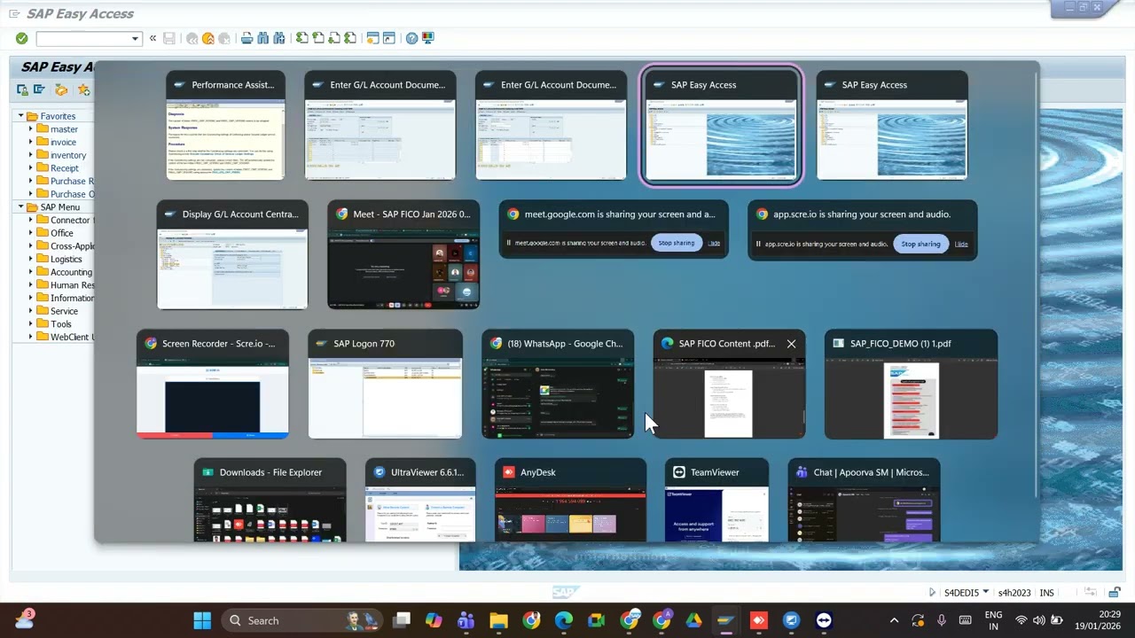 Class 10 (GL Document Posting)