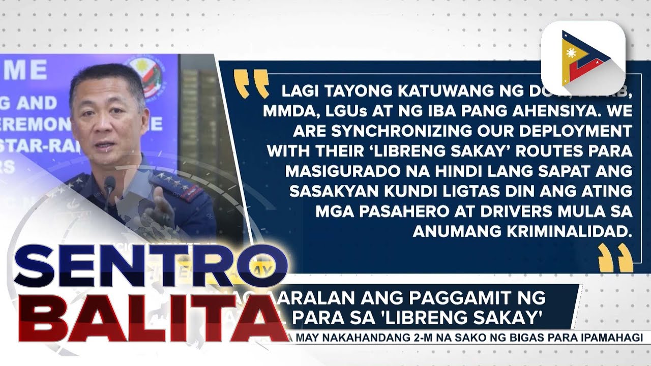 PNP, pinag-aaralan ang paggamit ng beat patrol para sa 'libreng sakay'
