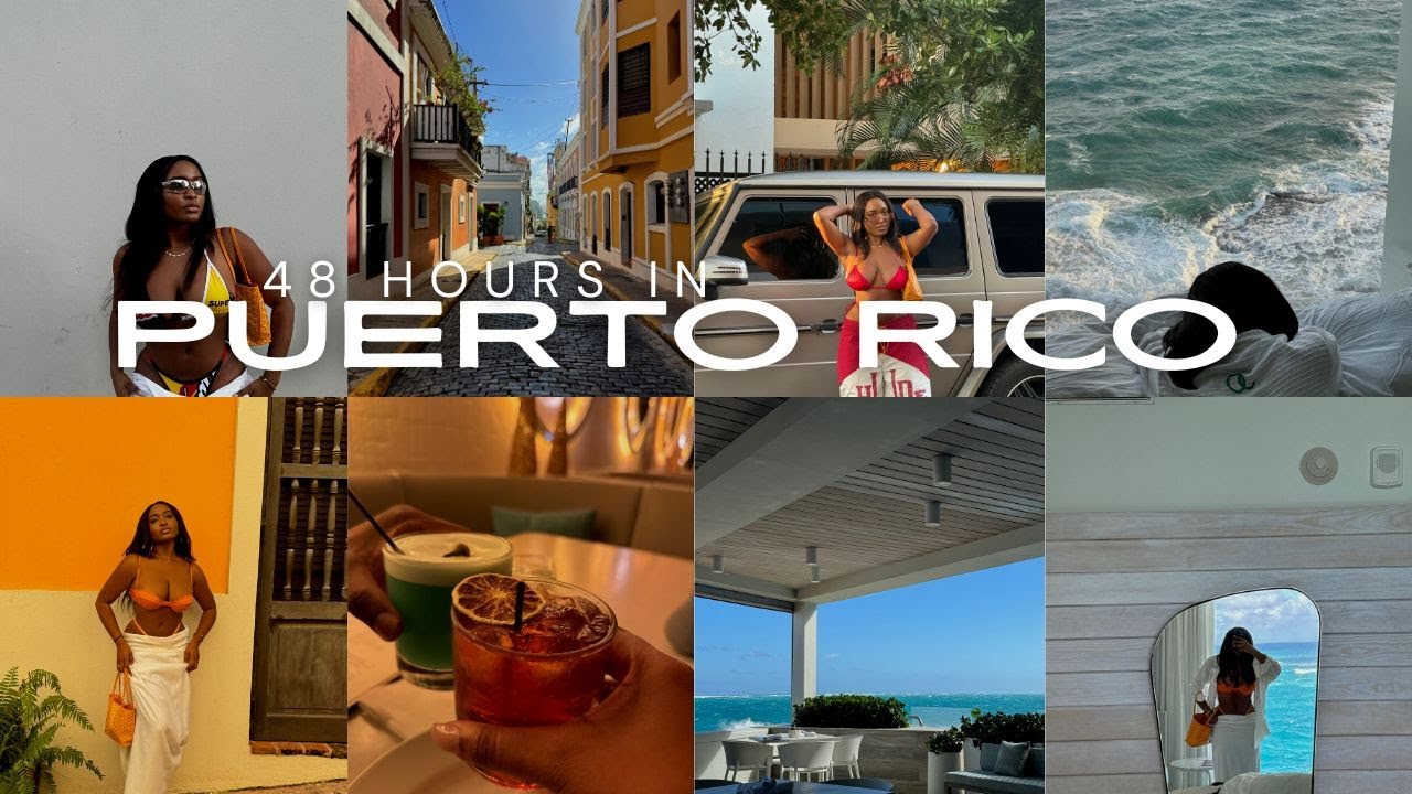 VLOG | 48 Hours In Puerto Rico with Condado Ocean Club Hotel. Old San Juan, Condado.
